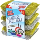 Non-Scratch-Scourers-6-Pack-Silver Sale
