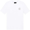 Armani-Exchange-Icon-T-Shirt-Off-White Sale