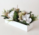 Myer-Giftorium-Luxe-Magnolia-Leaves-Bauble-Garland Sale