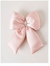 Myer-Giftorium-Luxe-Oversized-Plush-Pink-Bow-Clip-with-Gem Sale