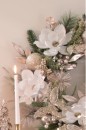 Myer-Giftorium-Luxe-Magnolia-Leaves-Bauble-Wreath Sale