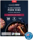 Coles-Made-Easy-Slow-Cooked-Pork-Ribs-in-Sticky-BBQ-Sauce-650g Sale