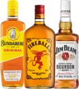 Bundaberg-Original-Rum-Fireball-Cinnamon-Whisky-or-Jim-Beam-White-Label-Bourbon-700mL Sale