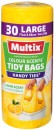Multix-Colour-Scents-Handy-Ties-Tidy-Bags-Large-30-Pack-Selected-Varieties Sale