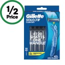 Gillette-Solo-Razor-Handle-with-10-Blade-Cartridges Sale
