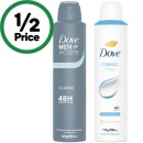 Dove-Antiperspirant-Deodorant-250ml Sale