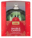 Coles-Scented-Bauble-Candle Sale