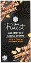 Coles-Finest-All-Butter-Gouda-Edam-Seeded-Straws-100g Sale
