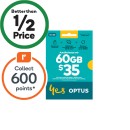 Optus-35-AutoRecharge-SIM Sale