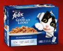 Purina-Felix-Wet-Cat-Food-12x85g-Selected-Varieties Sale