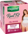Depend-Real-Fit-Women-Underwear-8-Pack-Selected-Varieties Sale