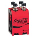 Coca-Cola-Classic-or-Zero-Sugar-Soft-Drink-Glass-Bottle-Varieties-4-x-330ml Sale