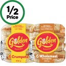 Golden-Crumpet-Rounds-Pk-6 Sale