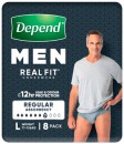 Depend-Men-Real-Fit-Underwear-Large-8-Pack Sale