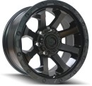American-Outlaw-Wheels-Capone-17x85-Satin-Black Sale