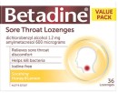 Betadine-Sore-Throat-Lozenges-Honey-Lemon-36-Pack Sale
