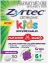 Zyrtec-Kids-Fast-Acting-Allergy-Hayfever-Relief-Grape-30-Chewable-Tablets Sale