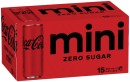 Coca-Cola-Zero-Sugar-Soft-Drink-15x250mL Sale