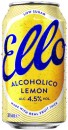 NEW-Ello-Vodka-Alcoholico-Lemon-45-Cans-4x375mL Sale