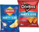 Doritos-Corn-Smiths-Crinkle-Cut-Chips-Party-Size-380g-or-Red-Rock-Deli-Chip-290g-Selected-Varieties Sale