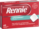 Rennie-Spearmint-Flavour-Indigestion-Heartburn-Tablets-48-Pack Sale