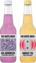 NEW-Two-Boys-Brew-Elderflower-Rose-Kombucha-or-Peach-Yuzu-Energy-Tea-330mL Sale