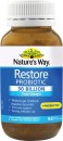 Natures-Way-Restore-Probiotic-30-Billion-60-Capsules Sale