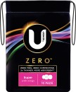 NEW-U-By-Kotex-Pads-Zero-Super-Wing-10-Pack Sale