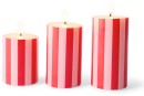 LED-Pink-and-Red-Stripe-Candle-Set Sale