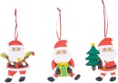 Hand-Crafted-Santa-Decoration-Assorted Sale