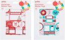 100-Pack-Christmas-Sticker-Tags-Assorted Sale