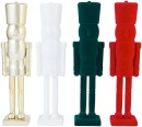 MetallicFlockedWhite-Nutcracker-Assorted Sale