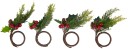 4-Pack-Green-Foliage-Napkin-Rings Sale