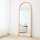 Arch-Oak-Look-Floor-Mirror-170cm-x-60cm Sale