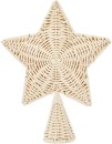 Faux-Rattan-Star-Tree-Topper Sale
