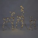 3-Pack-Solar-Powered-LED-Light-Up-Standing-Reindeer Sale