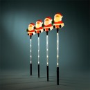 4-Pack-Solar-Powered-LED-Light-Up-Multifunction-Santa-Stakes Sale