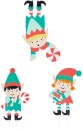 Small-Christmas-Elf-Stake-Assorted Sale
