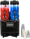 NEW-Slushie-Station-Pak-1-Double-Bowl-24L-Machine-Flavour-Cups-Straws-HIRE-Ea Sale