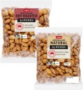Coles-Dry-Roasted-Natural-Smoked-or-Roasted-Salted-Almonds-400g-Pack Sale
