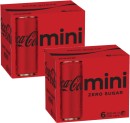 Coca-Cola-Zero-Sugar-Soft-Drink-6x250mL Sale