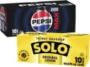 Pepsi-or-Solo-Soft-Drink-10x375mL Sale