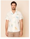 Reserve-Short-Sleeve-Printed-Shirt-Ecru Sale