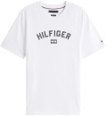 Tommy-Hilfiger-Flocked-Tee-White Sale