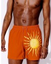 Kenji-Printed-Swim-Short-Orange Sale