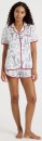 Chloe-Lola-Womens-Luxe-Satin-PJ-Set-Parisian-Outline-Print Sale
