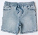 Milkshake-Pull-on-Denim-Short-Light-Denim Sale