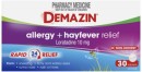 Demazin-Allergy-Hayfever-Relief-30-Tablets Sale