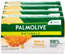 Palmolive-Naturals-Soap-Milk-Honey-4-x-90g Sale