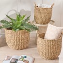 Sutton-Round-Basket-with-Handles-by-Habitat Sale